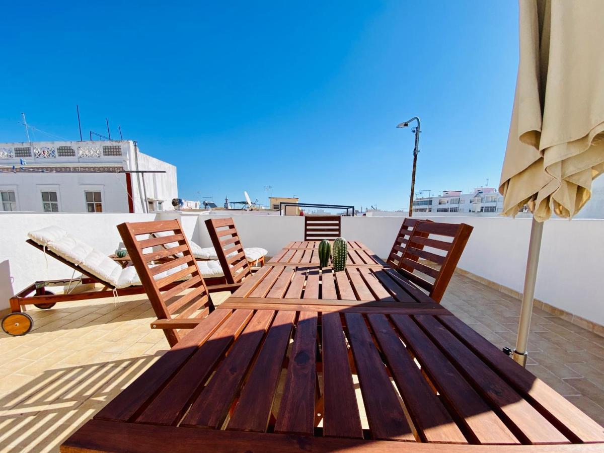 Tia Anica House I - Apartment With Terrace In Central Fuseta Beach Village Exterior photo