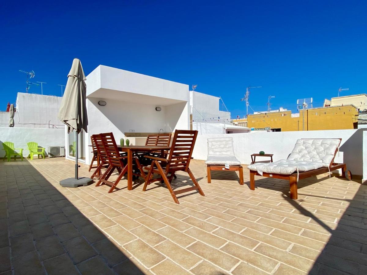 Tia Anica House I - Apartment With Terrace In Central Fuseta Beach Village Exterior photo