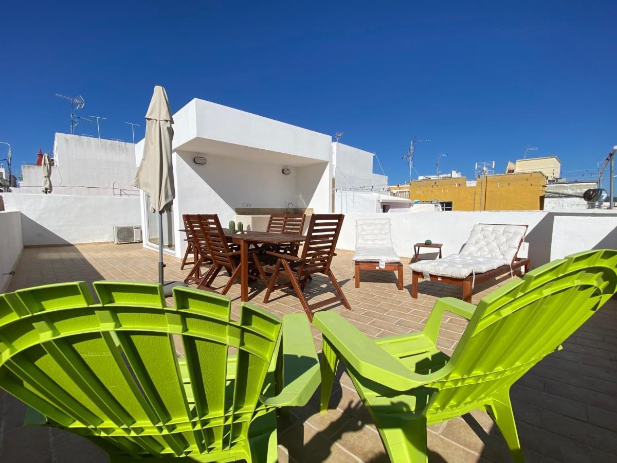 Tia Anica House I - Apartment With Terrace In Central Fuseta Beach Village Exterior photo